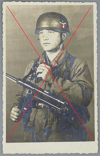 Studio portrait soldat - studio-,